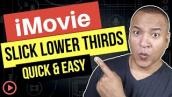 iMovie Hack For Pro-Looking Lower-Third Titles